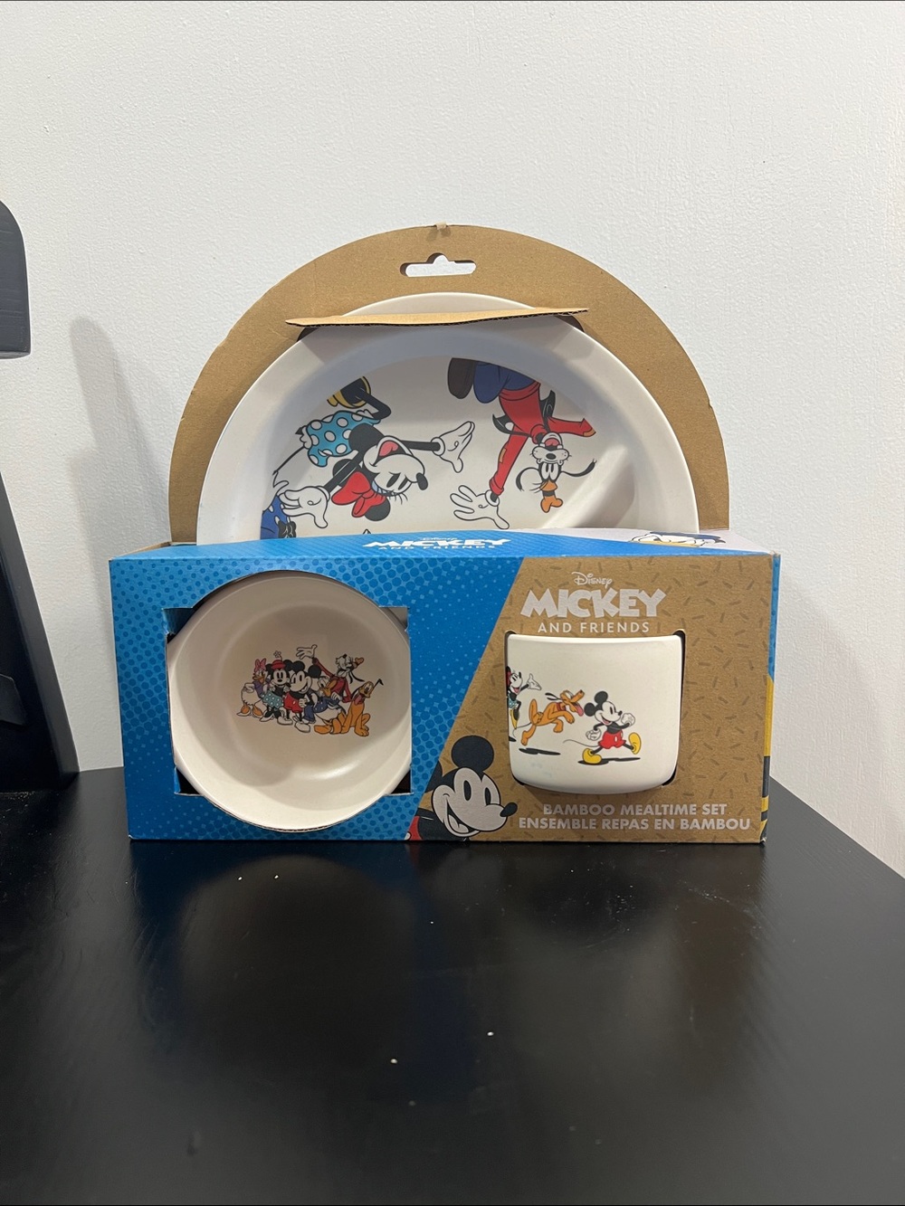 Bamboo Disney mealtime set BRAND NEW